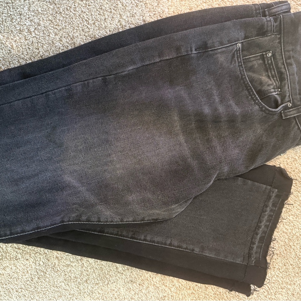 MNML Men’s Black Denim Jeans Flare Size 33